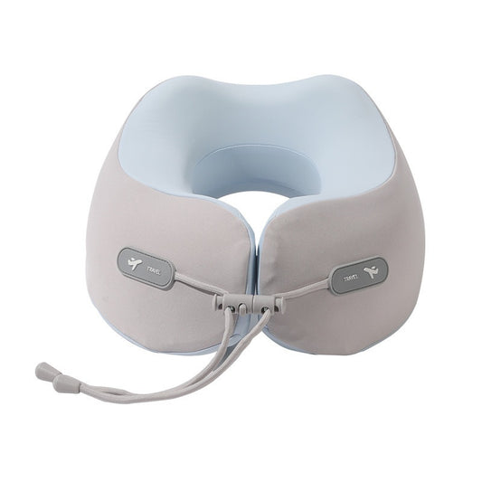 Memory Foam U-shaped Pillow Travel Neck Pillow Storage.